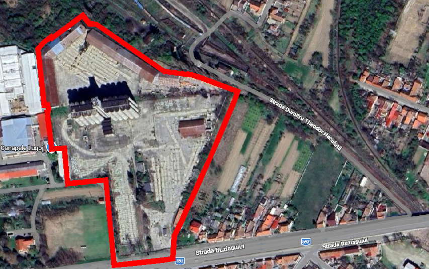 Anunț vânzare platformă industrială Lugoj, jud. Timiș